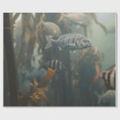 Zee creaties cadeaupapier (Vlak)