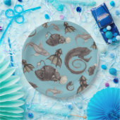 Zee creaties papieren bordje (Feest)