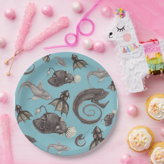 Zee creaties papieren bordje (Feest)