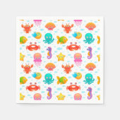 Zee creaties servet (Voorkant)