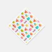 Zee creaties servet (Hoek)