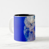 Zee creaties tweekleurige koffiemok (Voorkant links)