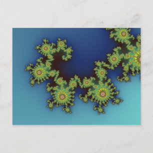 Zee creatinatie   - fractaal Briefkaart