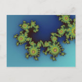 Zee creatinatie - fractaal Briefkaart (Voorkant)