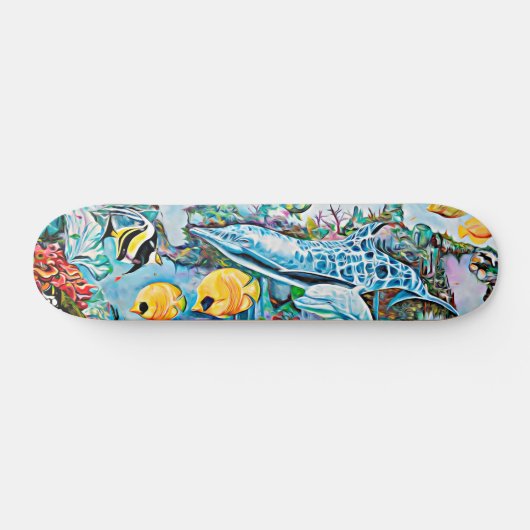 Zee Creating Oceanic Skateboard (Horizontaal)