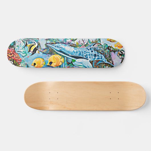 Zee Creating Oceanic Skateboard (Horizontaal)