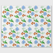 Zee creatininespiegels Gewonnen op dag of Baby sho Cadeaupapier (Vlak)