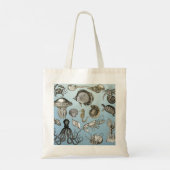 Zee Creats van Ernst Haeckel Print Tote Bag (Achterkant)
