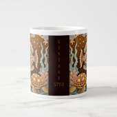 Zee Creature in Batik, Mok (Voorkant)