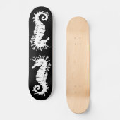 Zee Creature Silhouette - Seapaarden Persoonlijk Skateboard (Voorkant)
