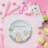 Zee Creatures Baby shower Borden Papieren Bordje (Feest)