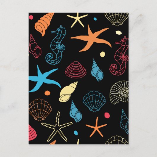 zee Creatures Briefkaart (Voorkant)