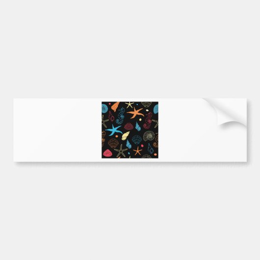 zee Creatures Bumpersticker (Voorkant)