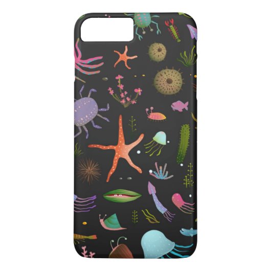 Zee Critters Patroon Case-Mate iPhone Case (Achterkant)