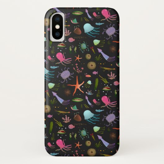 Zee Critters Patroon Case-Mate iPhone Case (Achterkant)