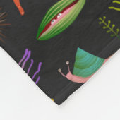 Zee Critters Patroon Fleece Deken (Hoek)