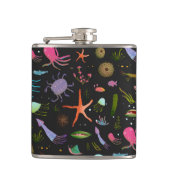 Zee Critters Patroon Heupfles (Voorkant)