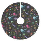 Zee Critters Patroon Kerstboom Rok (Voorkant)