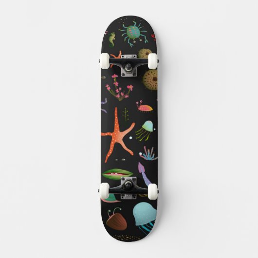 Zee Critters Patroon Persoonlijk Skateboard (Voorkant)