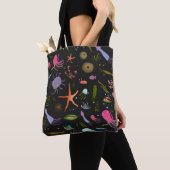 Zee Critters Patroon Tote Bag (Dichtbij)