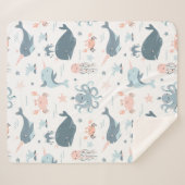 Zee Critters Sherpa Deken (Voorkant (horizontaal))