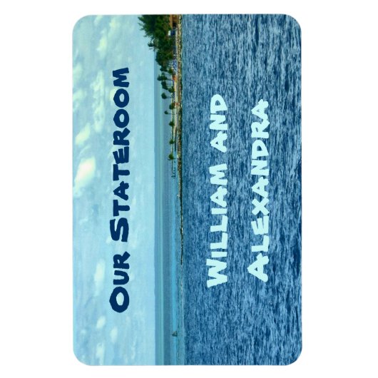 Zee Cruise Custom Magneet (Verticaal)