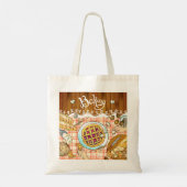 Zee Cute Bakery Reclameboodschappentas Tote Bag (Achterkant)