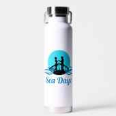 Zee Dayz Geïsoleerde Waterfles (Voorkant)