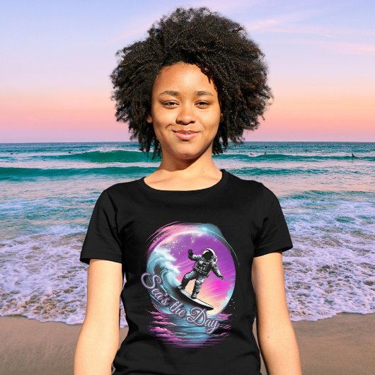 Zee de Dag Astronaut Surfen T-shirt