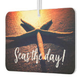 Zee de dag van de strandfoto ' s eiland breeze luchtverfrisser (Links)