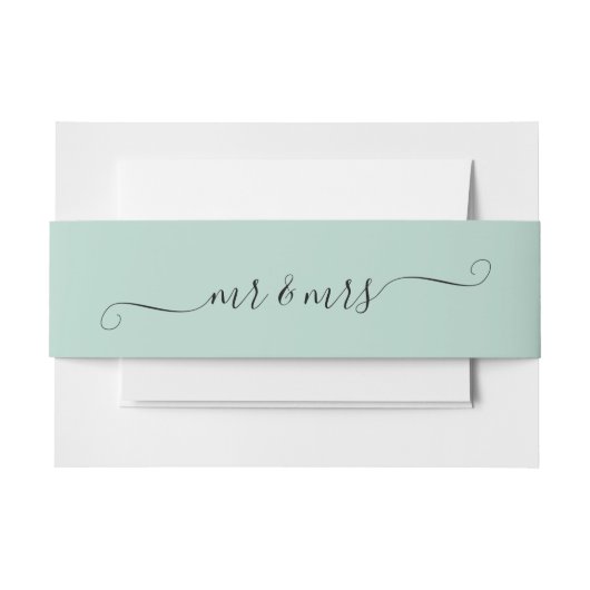 Zee De heer en mevrouw Green Uitnodigingen Wikkel (Voorkant Voorbeeld)