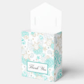 Zee De Liefde Strand Bruiloft Flat Bedankdoosjes (Geopend)