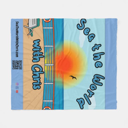 Zee de wereld met Chris Fleece (Voorkant (Horizontaal))