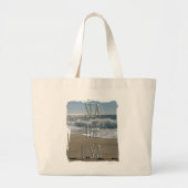 Zee De zomervakantieperiode van de VS Grote Tote Bag (Voorkant)