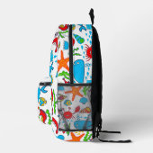 Zee Dieren Cartoon Bedrukte Rugzak (Rechts)