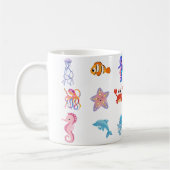 zee dieren koffiemok (Links)