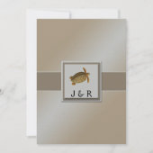  Zee Dieren Strand Bruiloft Kaart (Voorkant)