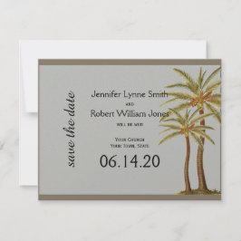  Zee Dieren Strand Bruiloft Save the Date