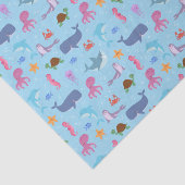 Zee Dieren  Tissuepapier (Detail)