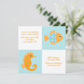 Zee Dieren Verjaardag Kaart (Staand voorkant)