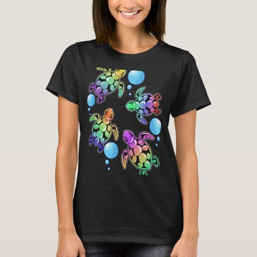 Zee Dierenrechten T-shirt (Voorkant)