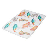 Zee dierpatroon badmat (Gekanteld)
