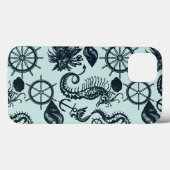 Zee dierpatroon Case-Mate iPhone Case (Achterkant (horizontaal))