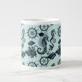  Zee dierpatroon Grote Koffiekop (Voorkant)