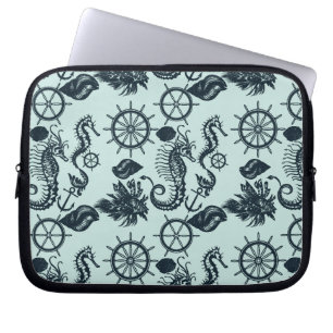  Zee dierpatroon Laptop Sleeve