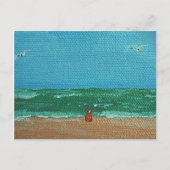 Zee Dog Briefkaarten (Voorkant)