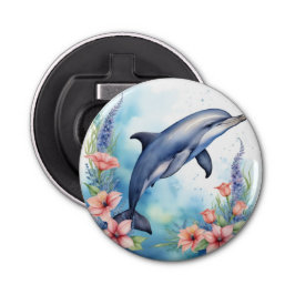 Zee Dolfijn Button Flesopener