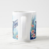 Zee Dolfijn Grote Koffiekop (Achterkant)