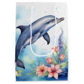 Zee Dolfijn Medium Cadeauzakje (Achterkant)