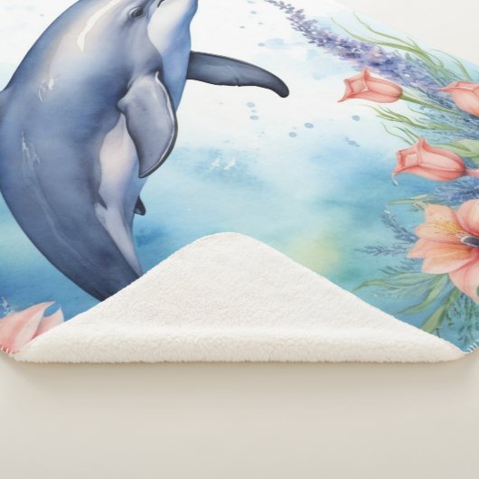 Zee Dolfijn Sherpa Deken (3/4)